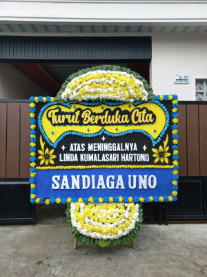 Papan Bunga Duka di Mantasi